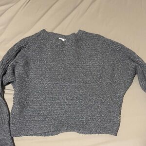 SO Women's Charcoal Crew Neck Sweater